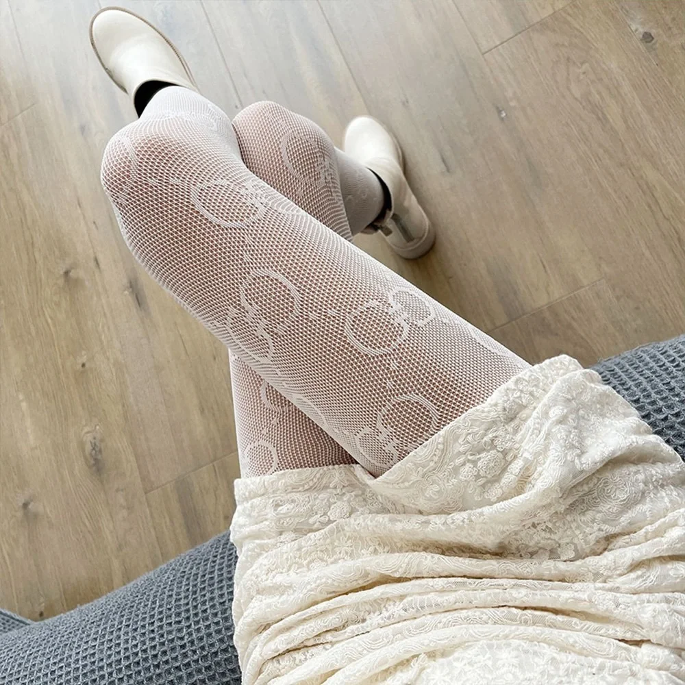 BA FF Printed Pantyhose Nylon Women’s Stockings